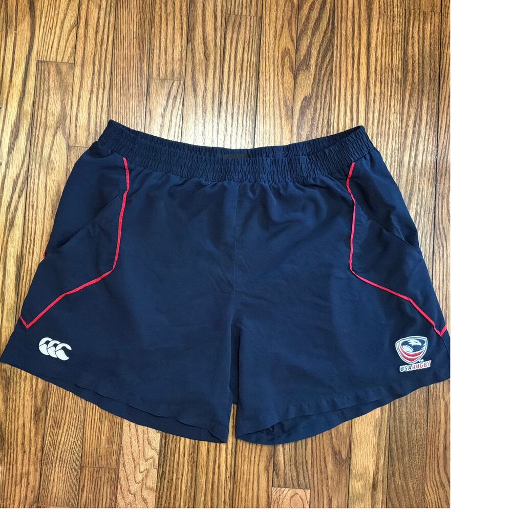 Canterbury of New Zealand USA Eagles Fly Emirates Rugby Shorts Size XL